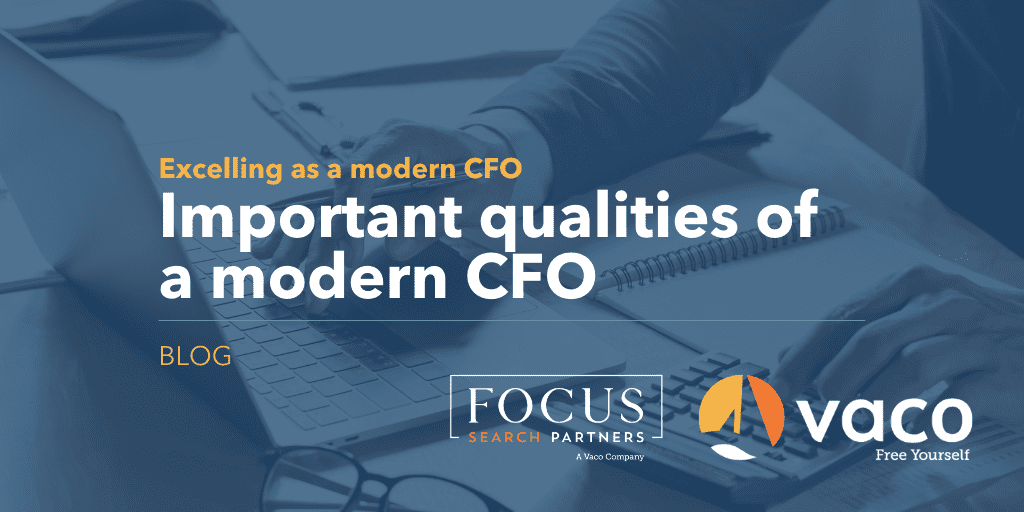 Vaco Qualities of a Modern CFO Graphic