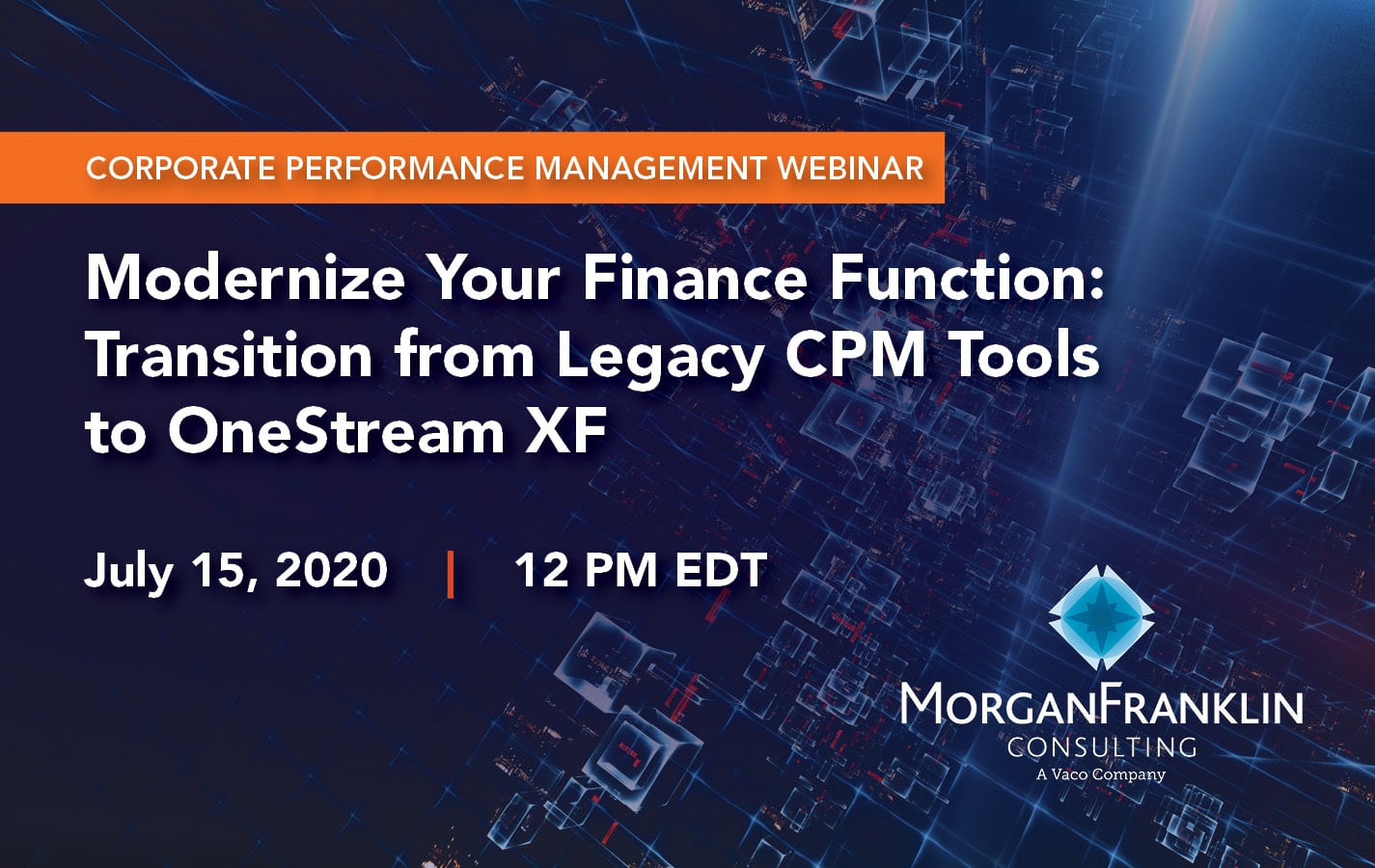 Modernize Your Finance Function - Transition from Legacy CPM tools to ...