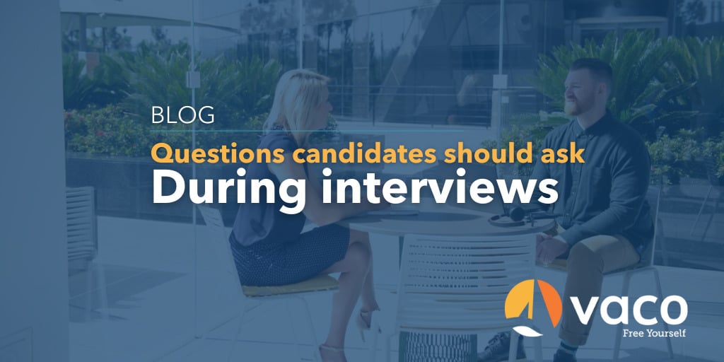Vaco Questions candidates should ask during interviews graphic