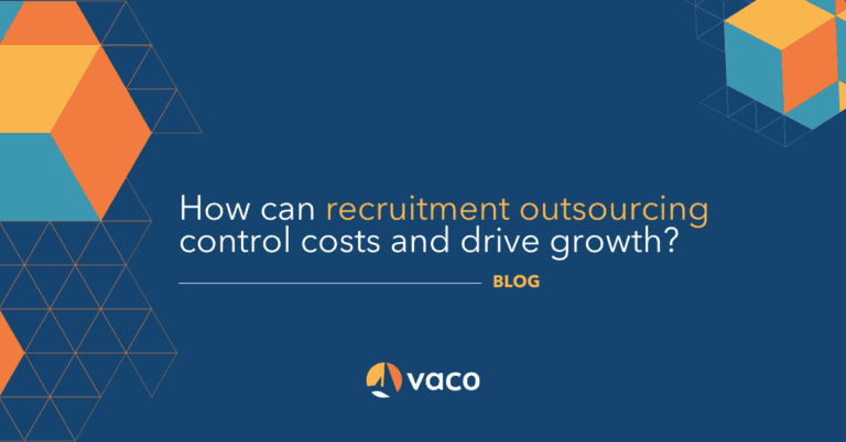Vaco Blog - Recruitment outsourcing to control costs and drive growth - graphic