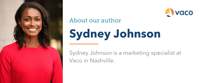 Sydney Johnson - Vaco Nashville Marketing