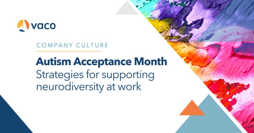 Vaco Blog Graphic - How to support neurodiversity in the workplace