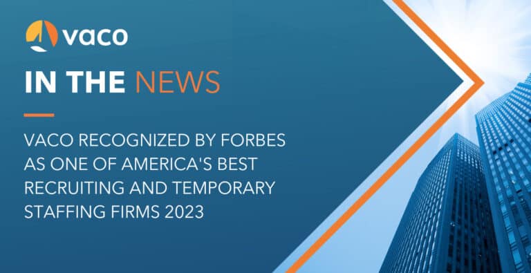 Vaco Press Release - Forbes 2023 America's Best Recruiting Firms