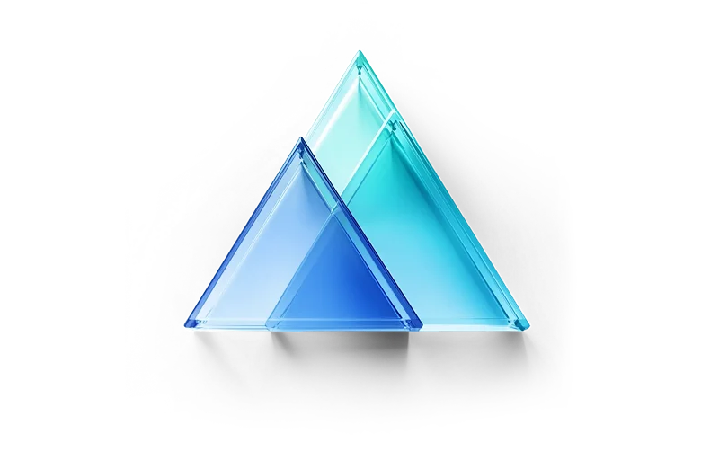 triangle glass